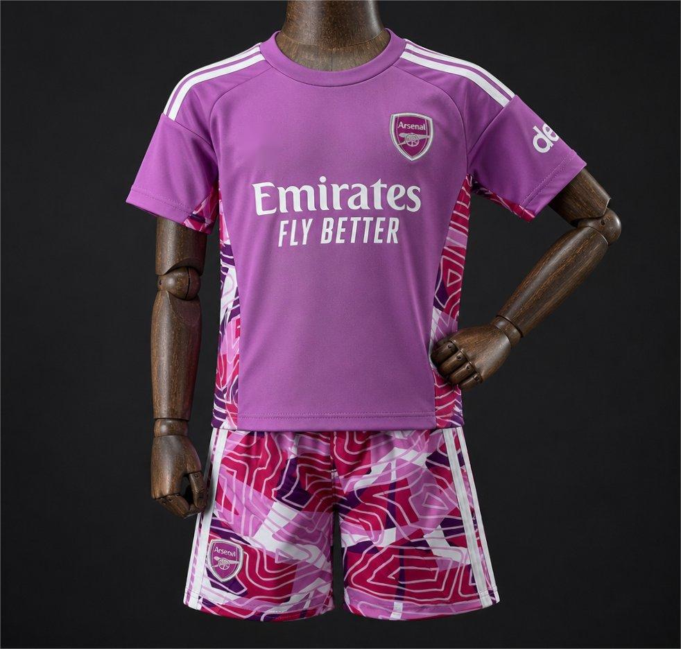 2026-27 Arsenal Purple Goalkeeper Kids 16-28
