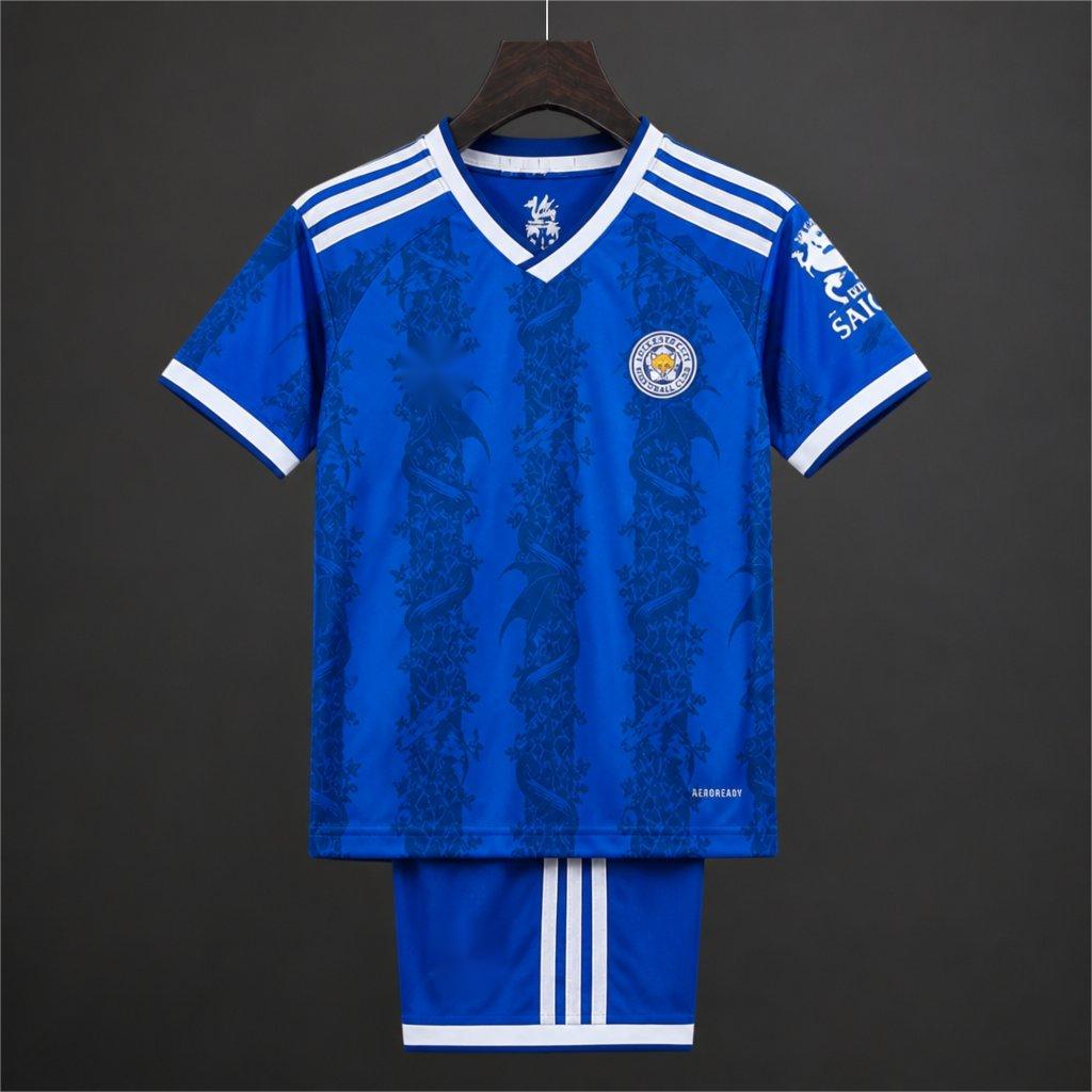 2026-27 Leicester City Home Blue Kids Size 16-28