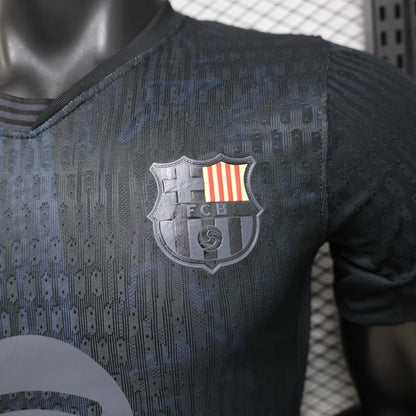 2026-27 Barcelona All-Black Special Edition Player S-3XL
