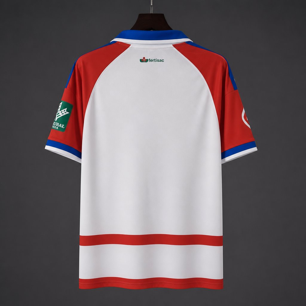 2026-27 Granada Red White Hoops Home S-4XL