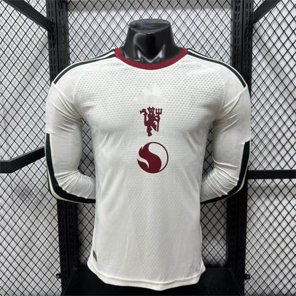 2026-27 Manchester United Second Away Long Sleeved Player S-3XL