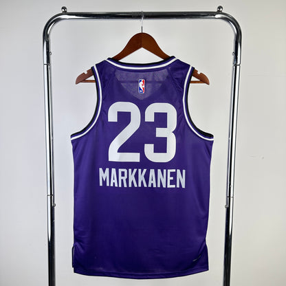 NBA 2024-25 Jazz City Edition No. 23 MARKKANEN