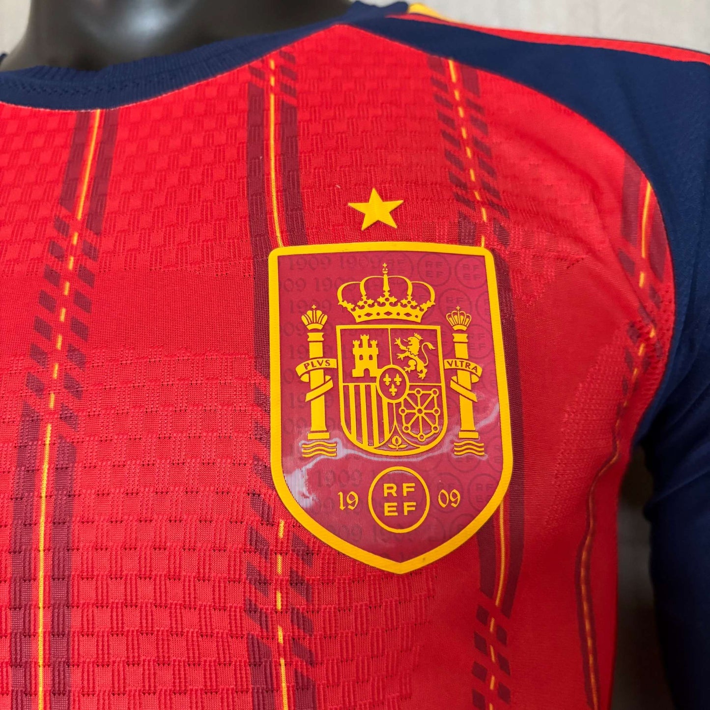 2026 Spanien Heimtrikot langarm Player Version S-2XL