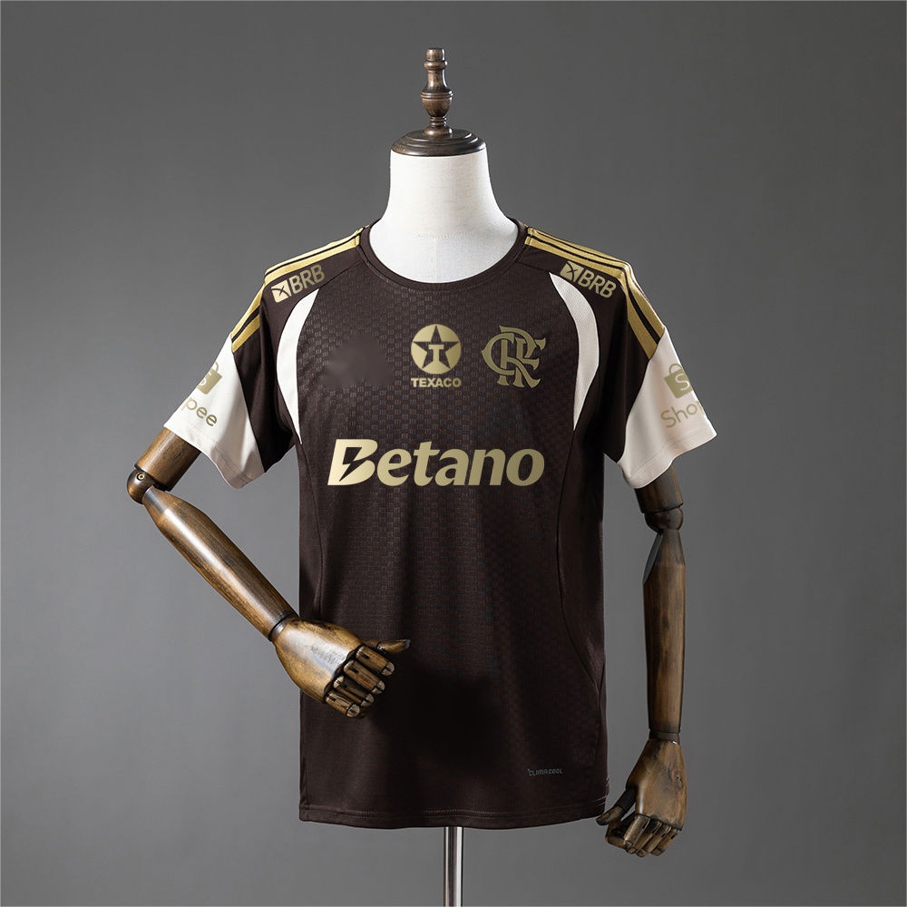 2026-27 Flamengo All sponsors Training - Brown Jersey S-4XL