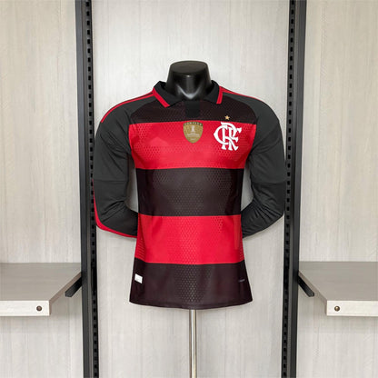 2026-27 Flamengo Home All Sponsors long-Sleeved Player S-3XL