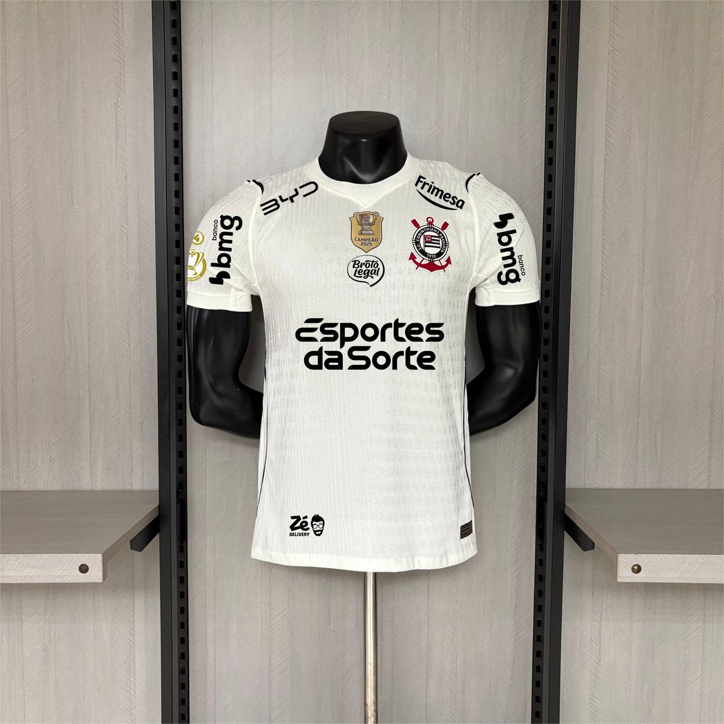 2026-27 Corinthians Home All Sponsors Player S-4XL