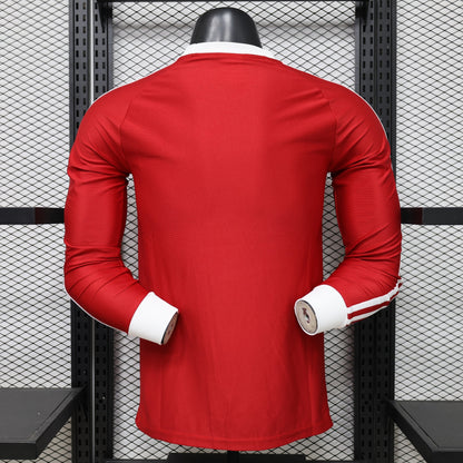 2026-27 Manchester United Casual Retro Long Sleeve Player S-2XL