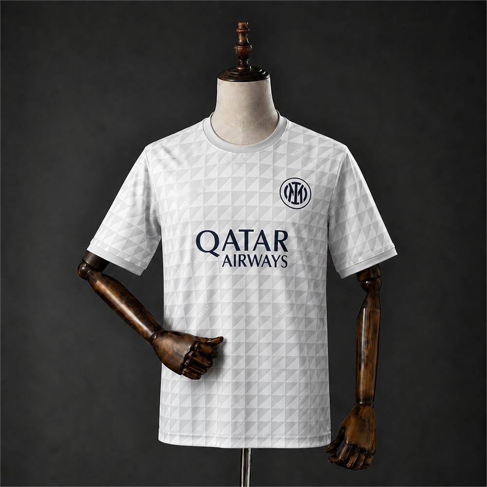 2026-27 Inter Mailand Grau Weiß Pre-Match S-4XL