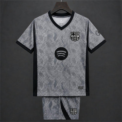 2026-27 Barcelona Goalkeeper Grey Kids Size 16-28