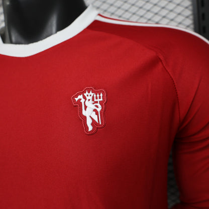 2026-27 Manchester United Casual Retro Long Sleeve Player S-2XL