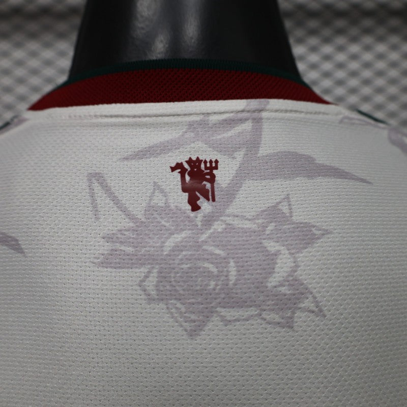 2026-27 Manchester United Away Grey White Rose Special Edition Player S-2XL