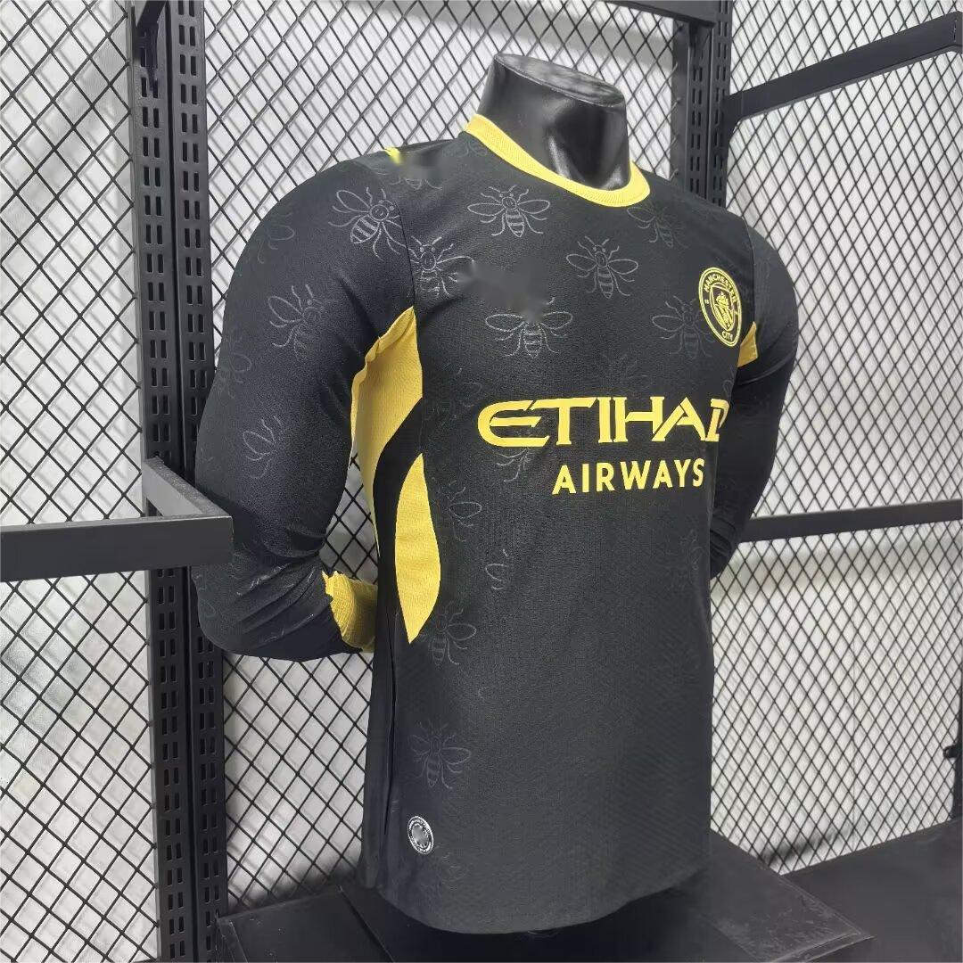 2026-27 Manchester City Away long Sleeved Player S-3XL