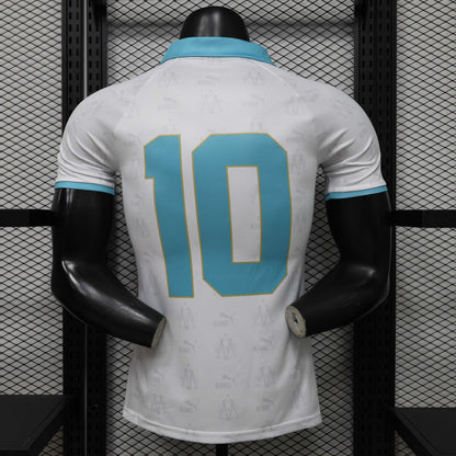 2026-27 Marseille White with Sky Blue Special Player S-2XL