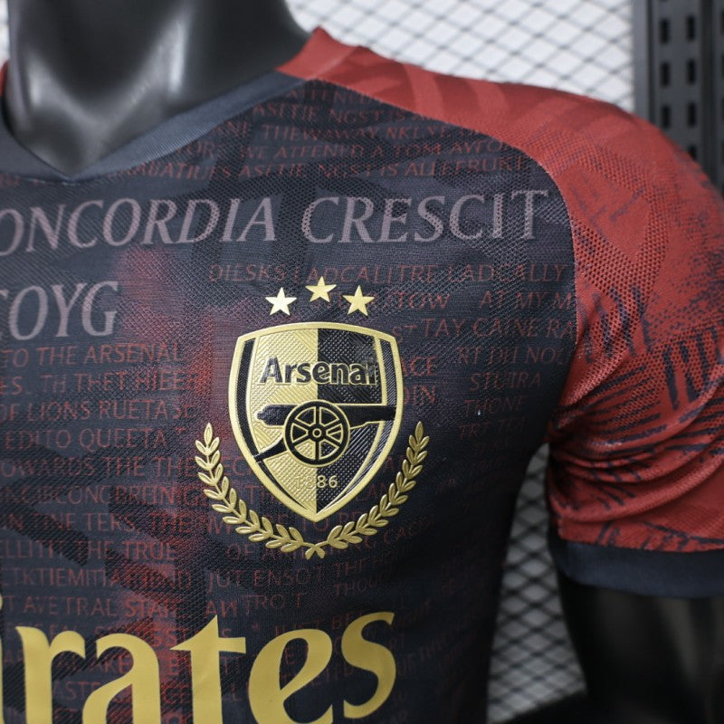 2026-27 Arsenal Black Special Edition Player S-2XL