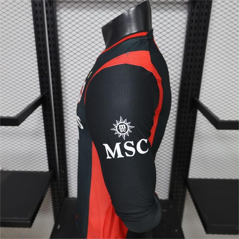 2026-27 AC Milan Home Long Sleeve Player S-2XL
