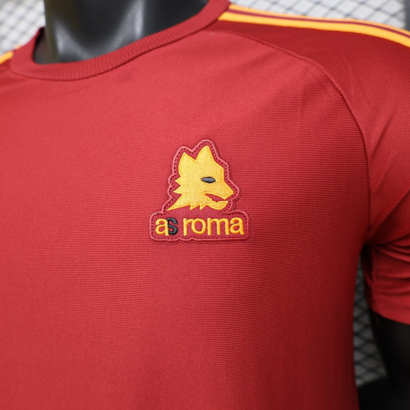 2026-27 AS Roma Home Retro Deep Red Player S-3XL