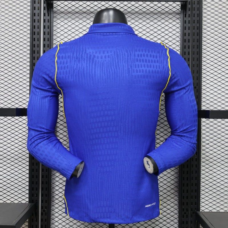 2026-27 Chelsea Home Polo Collar Long Sleeve Player S-3XL