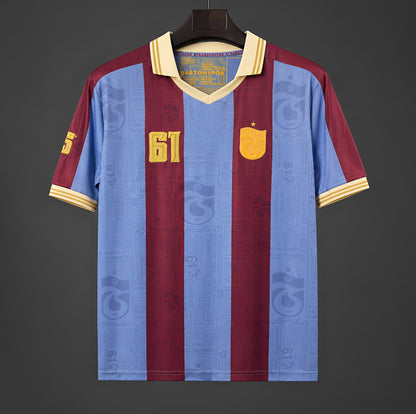 2026-27 Trabzonspor Retro-Inspired Taraftar Premium Burgundy Blue S-4XL