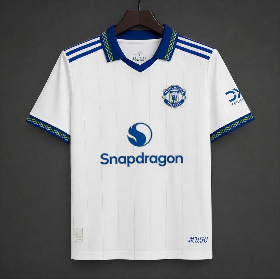 2026-27 Manchester United Away White Pinstripe S-4XL