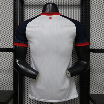 2026-27 Manchester United Away Navy White V-Panel Player S-3XL