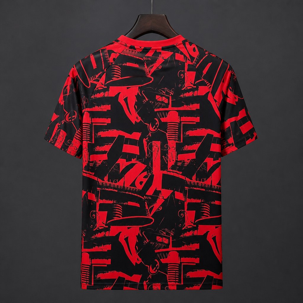 2026-27 AC Milan BlackRed Pre-Match S-4XL