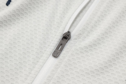 2025-26 Portugal White Adult long pull training suit S-2XL