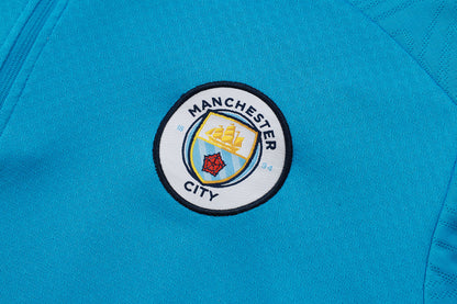 Conjunto de entrenamiento azul claro del Manchester City 2023-2024