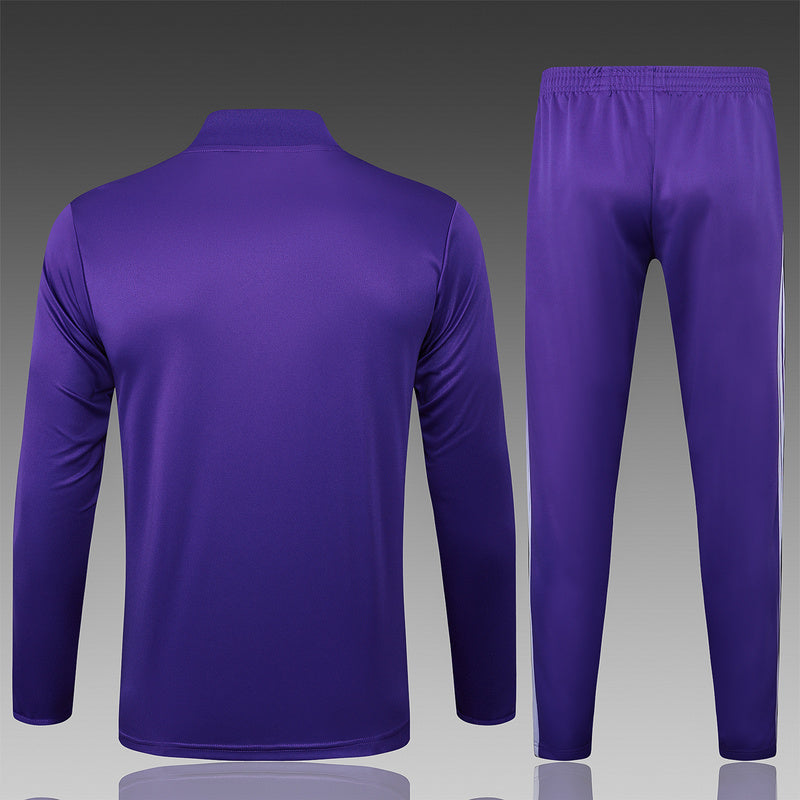Conjunto de entrenamiento morado Edición especial del Real Madrid 2024-25 S-2XL
