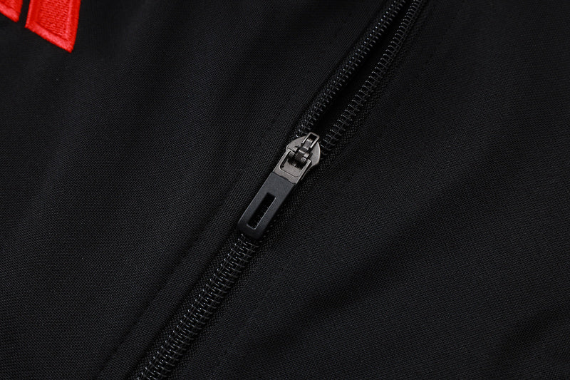 2025-26 Bayern Munich Black-Red Training Suit S-2XL