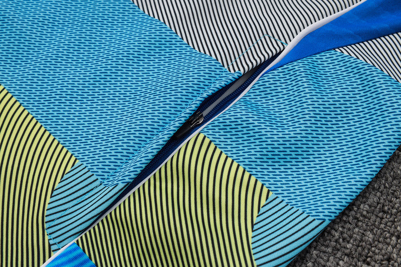 2023-24 Paris Saint-Germain PSG BEIGE Trainingsanzug-Set