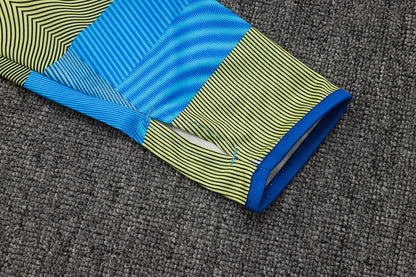 2023-24 Paris Saint-Germain PSG BEIGE Trainingsanzug-Set