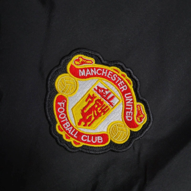 2025-26 Manchester United Black Windbreaker S-2XL