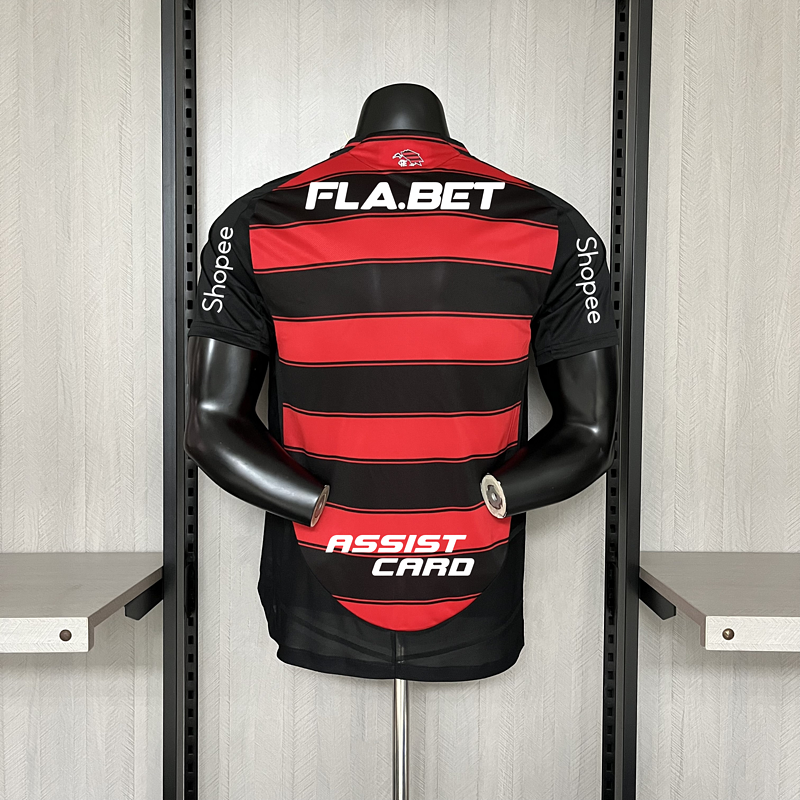 Flamengo Player Edition 2024-25 héberge tous les sponsors S-XXXXL