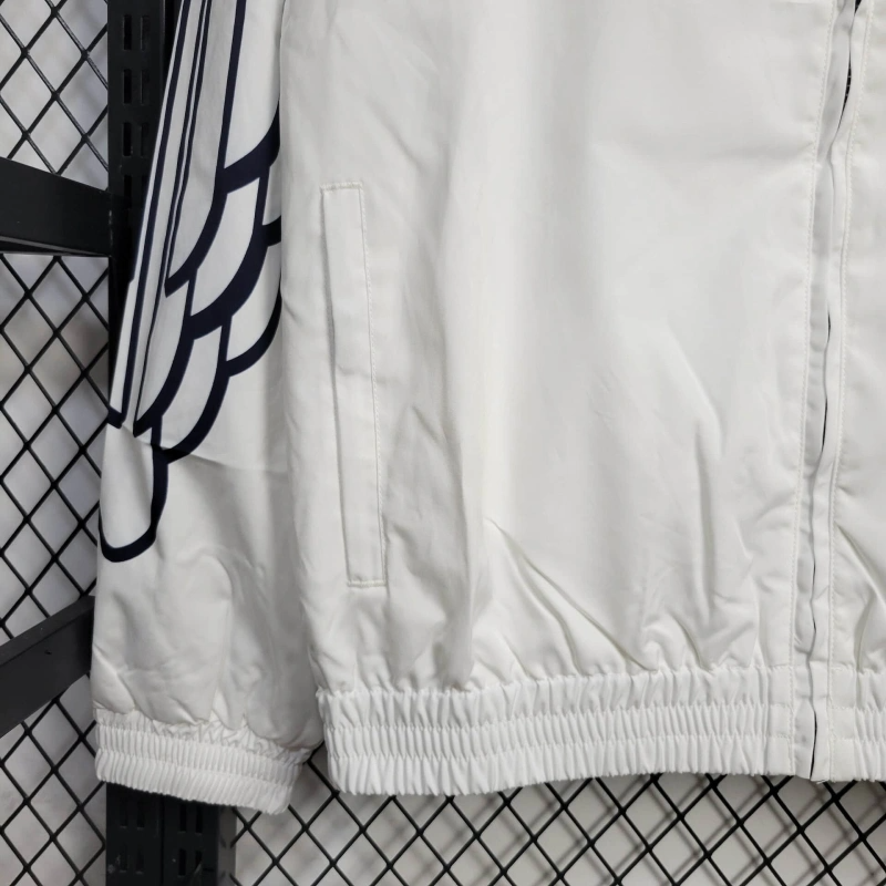 2025-26 Paris White Windbreaker S-2XL