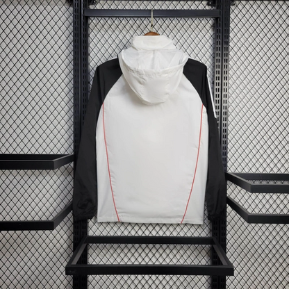 2025-26 Manchester United White Windbreaker S-2XL