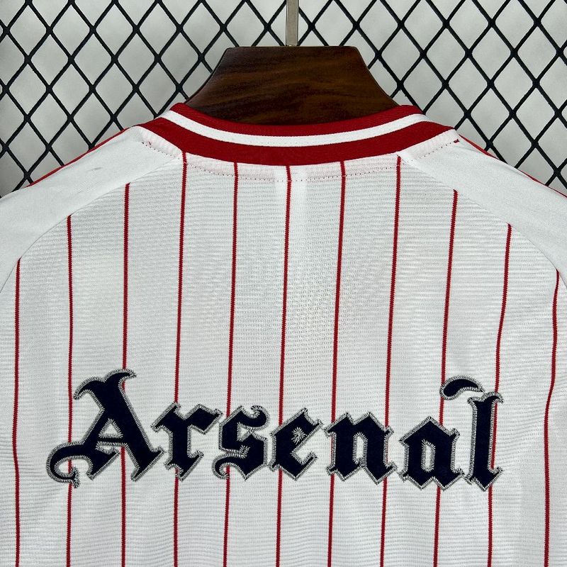 2025-26 Arsenal Baseball uniform S-2XL