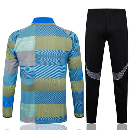 2023-24 Paris Saint-Germain PSG BEIGE Trainingsanzug-Set