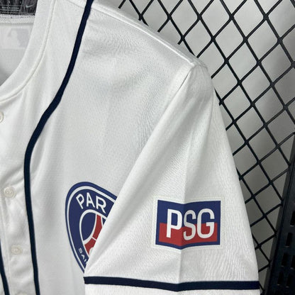 2025-26 Paris Baseball uniform White S-2XL