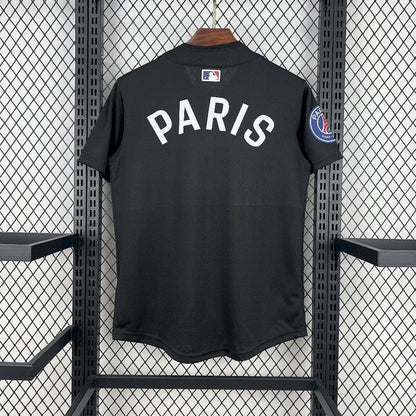 2025-26 Paris Baseball uniform Black S-2XL