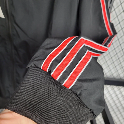 2025-26 Manchester United Black Windbreaker S-2XL