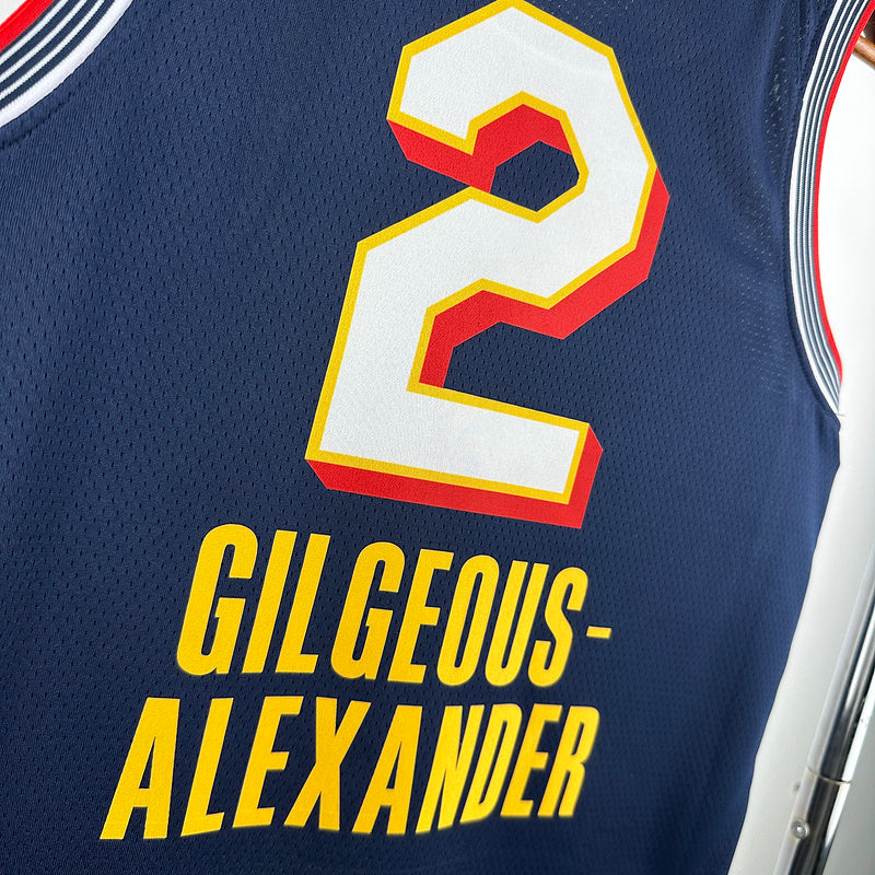 NBA 2024-25 Suns away purple No. 22 AYTON