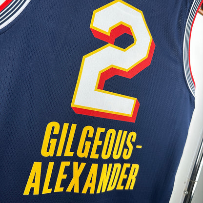 NBA 2024-25 Suns away purple No. 22 AYTON