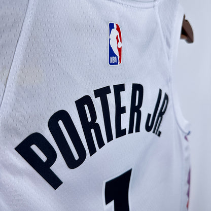 NBA 2024-25 Suns away purple No. 22 AYTON