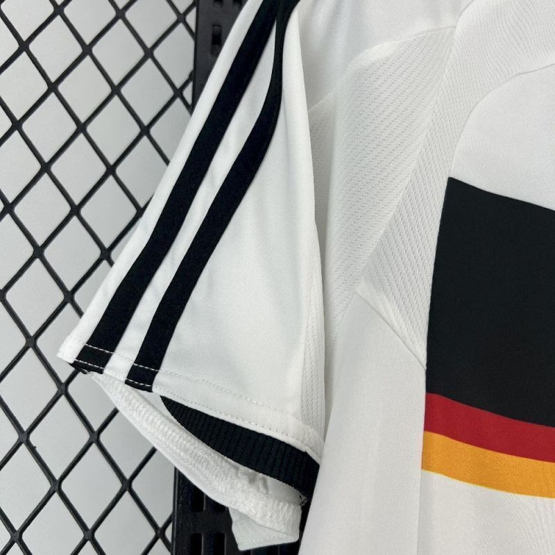 Camiseta retro de visitante de Alemania 1996, talla S-2XL