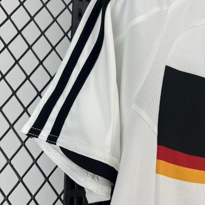 Camiseta retro de visitante de Alemania 1996, talla S-2XL