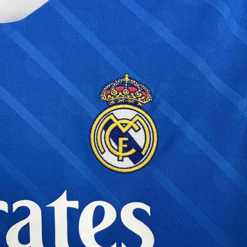 2025-26 Real Madrid Second Away Long Sleeve S-2XL