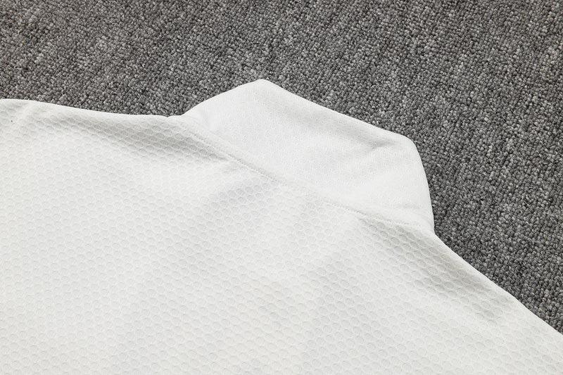 2025-26 Portugal White Adult long pull training suit S-2XL