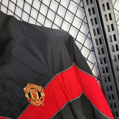 2025-26 Manchester United Black-Red 1878 Windbreaker S-2XL