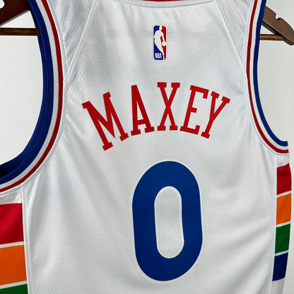 NBA 2024-25 Suns away purple No. 22 AYTON