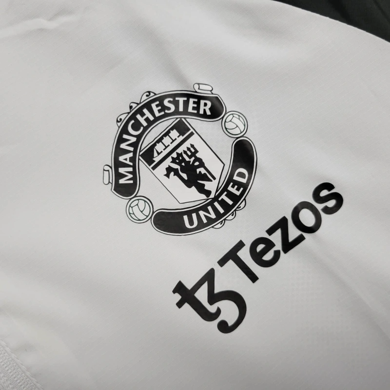 2025-26 Manchester United White Windbreaker S-2XL
